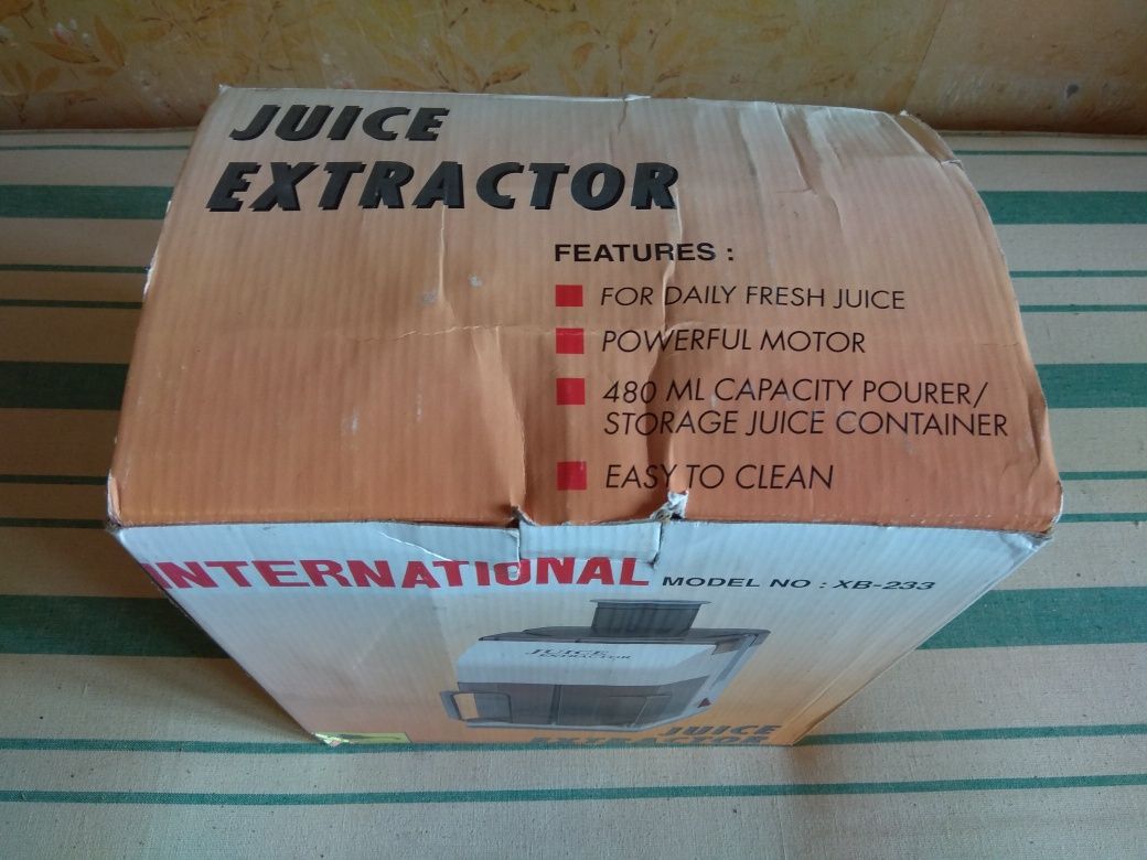 Новая соковыжималка Juice Extractor