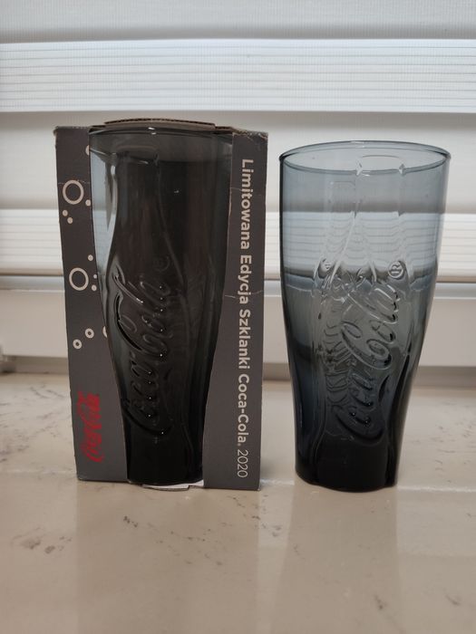 Szklanki Coca-Cola 2020 czarne kolekcjonerskie