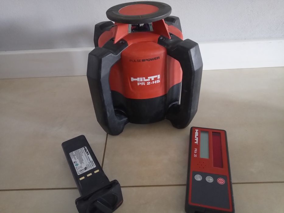 Niwelator laserowy laser Hilti PR-2 HS  detektor , uszkodzony