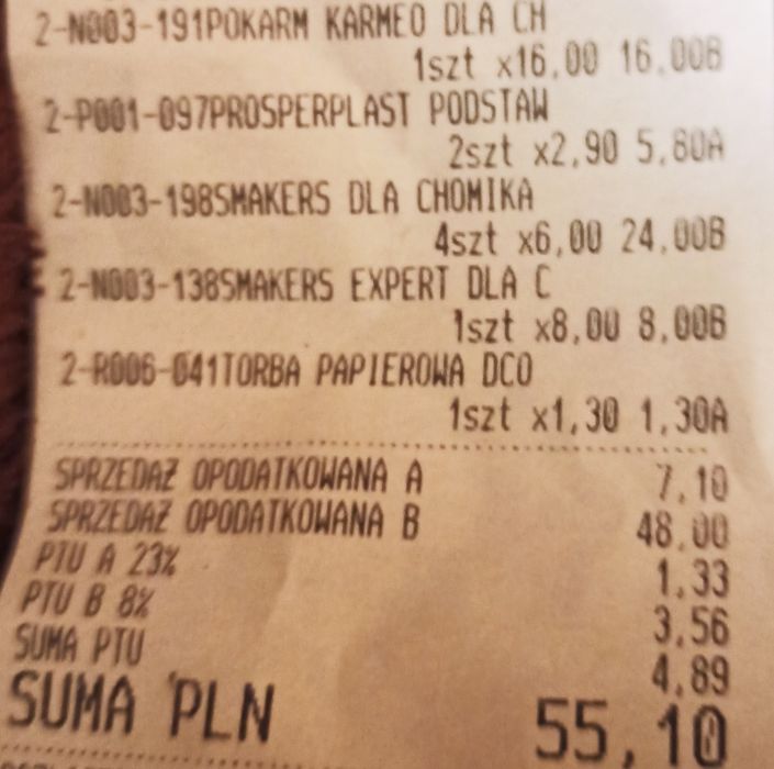 Klatka, karma i akcesoria dla chomika+kula do biegania za darmo