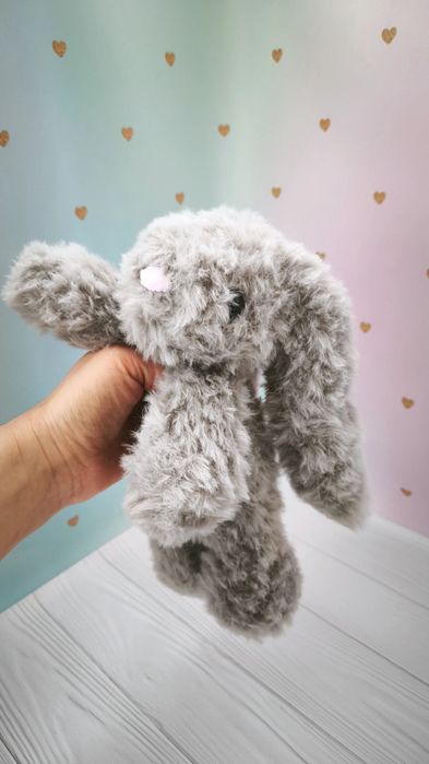 Кролик зайчик зая в'язаний крючком ручна робота