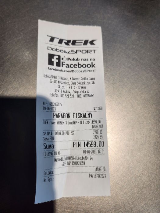 Rower elektryczny Trek