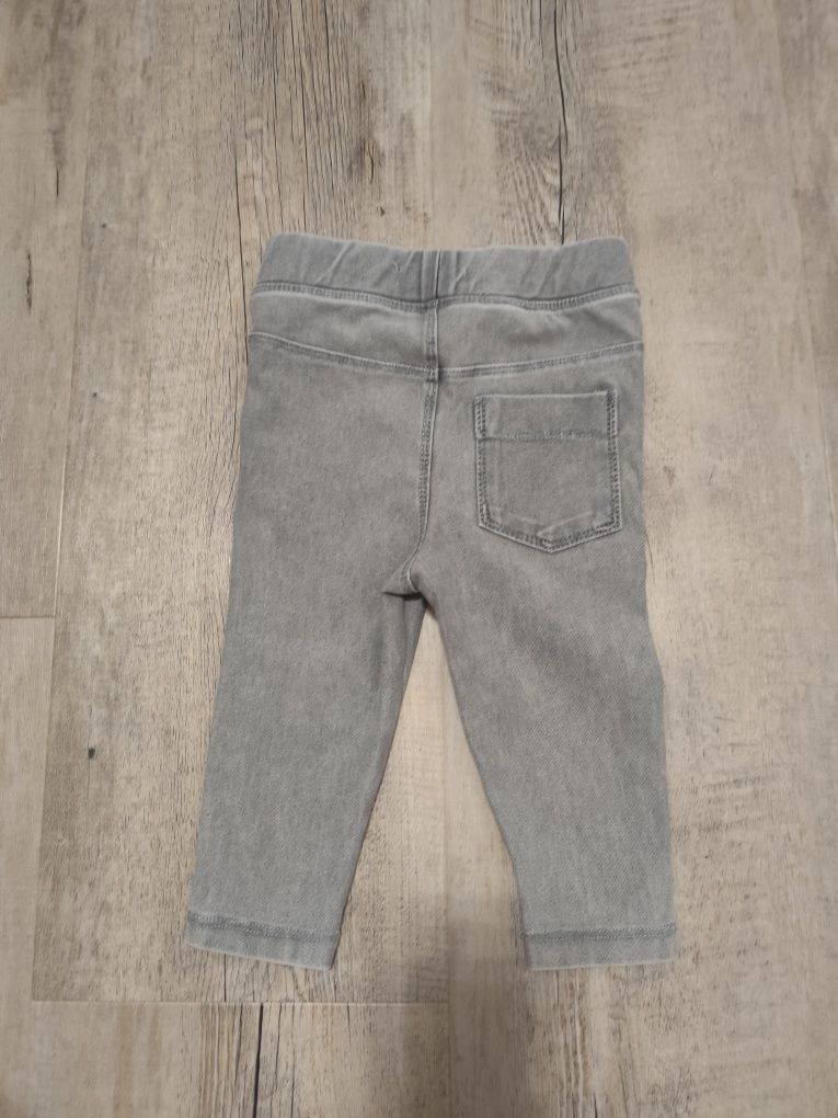 Legginsy niemowlęce jegginsy z efektem sprania Reserved 74