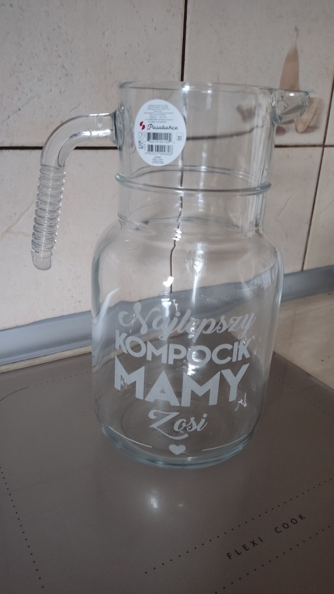 Dzbanek karafka grawer dla mamy Zosi