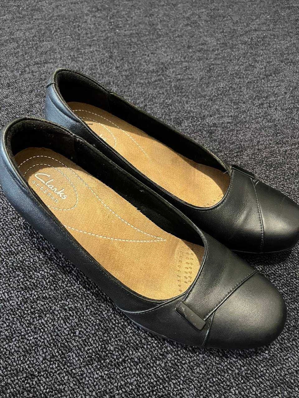 Туфли Clarks/Кларкс 38р. Натуральная кожа