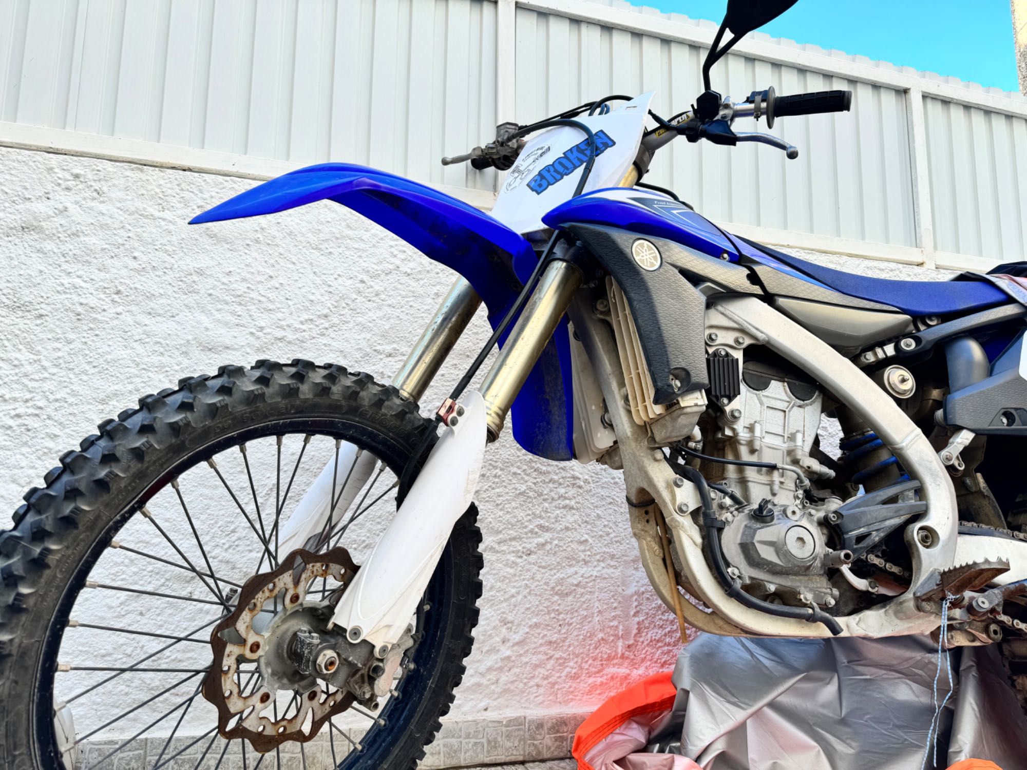 YZ450F Matriculada