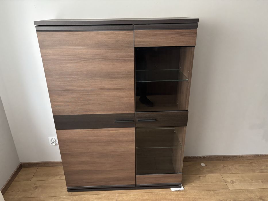 Zestaw witryna + komoda