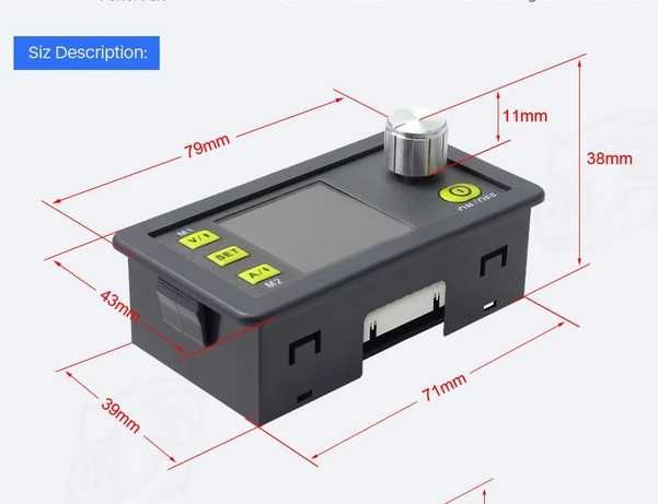 Лабораторный блок питания DPS5020 DC-DC 0-50В 20А (USB, BT)