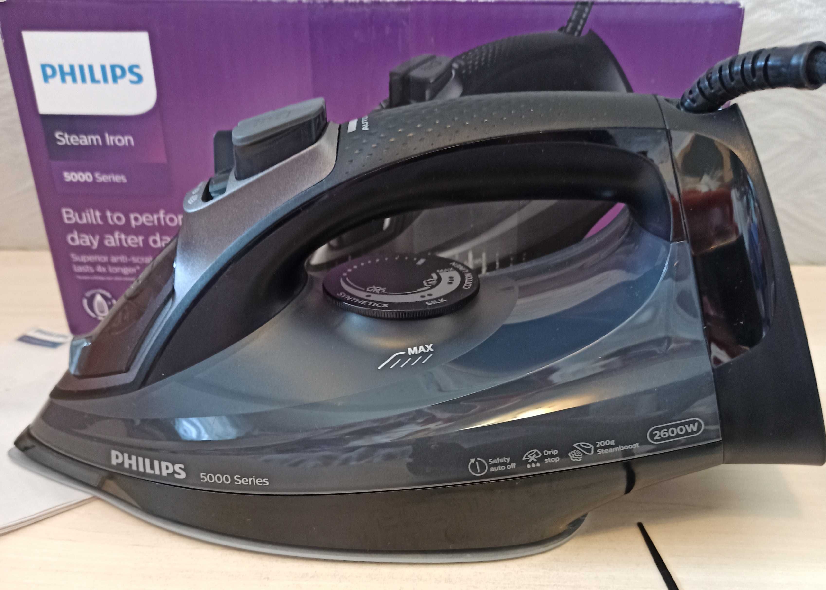 Розпродаж! Праска парова Philips DST5040 Автовимкнення. Стан нової.