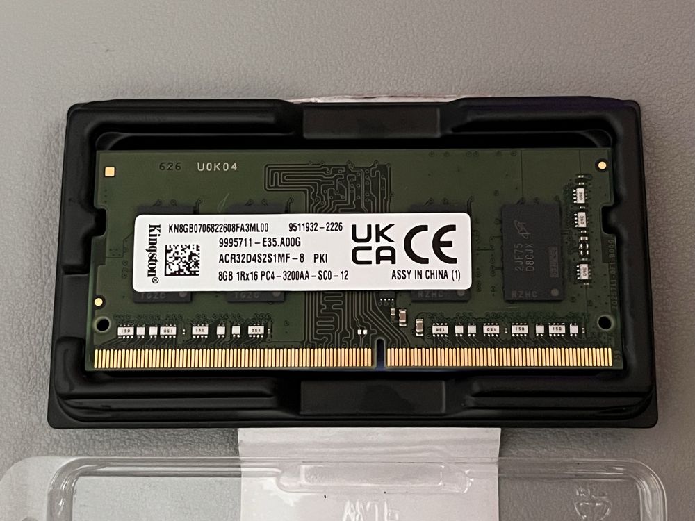 DDR4 8GB sodimm kingston