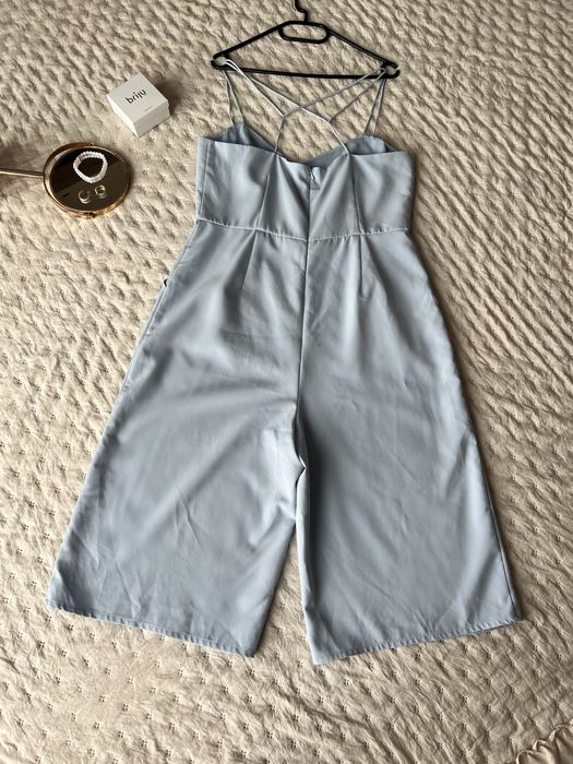 Błękitny kombinezon XXL 16 44 New look