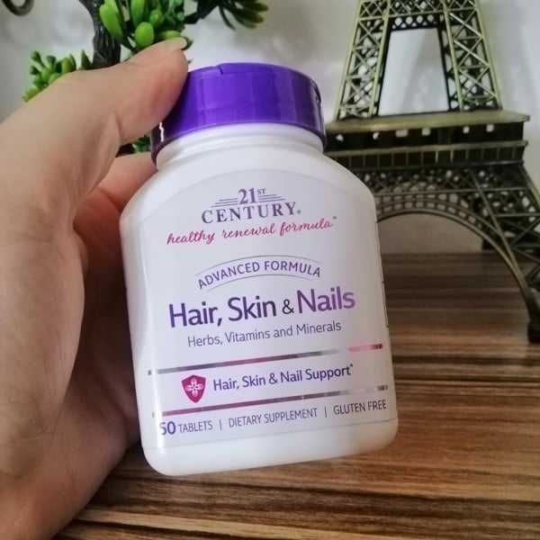 Hair, Skin & Nails Волосы, кожа и ногти, улучшенная формула США, 50 шт