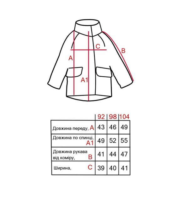 Зимова куртка парка 92р DoRechi