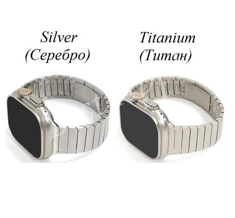 Стальной блочный браслет (ремешок), Link Steel Bracelet for AppleWatch