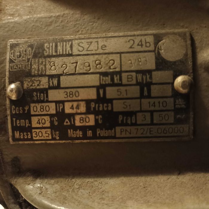 silnik elektryczny 3 fazowy