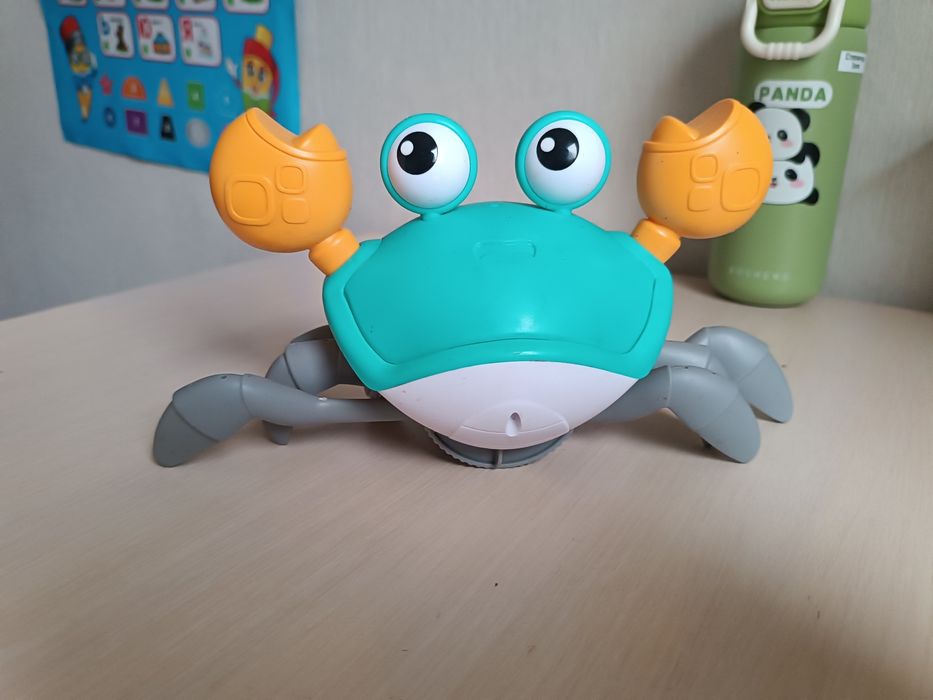 Інтерактивна іграшка краб зі звуковими та світловими єффектами
Іграшка