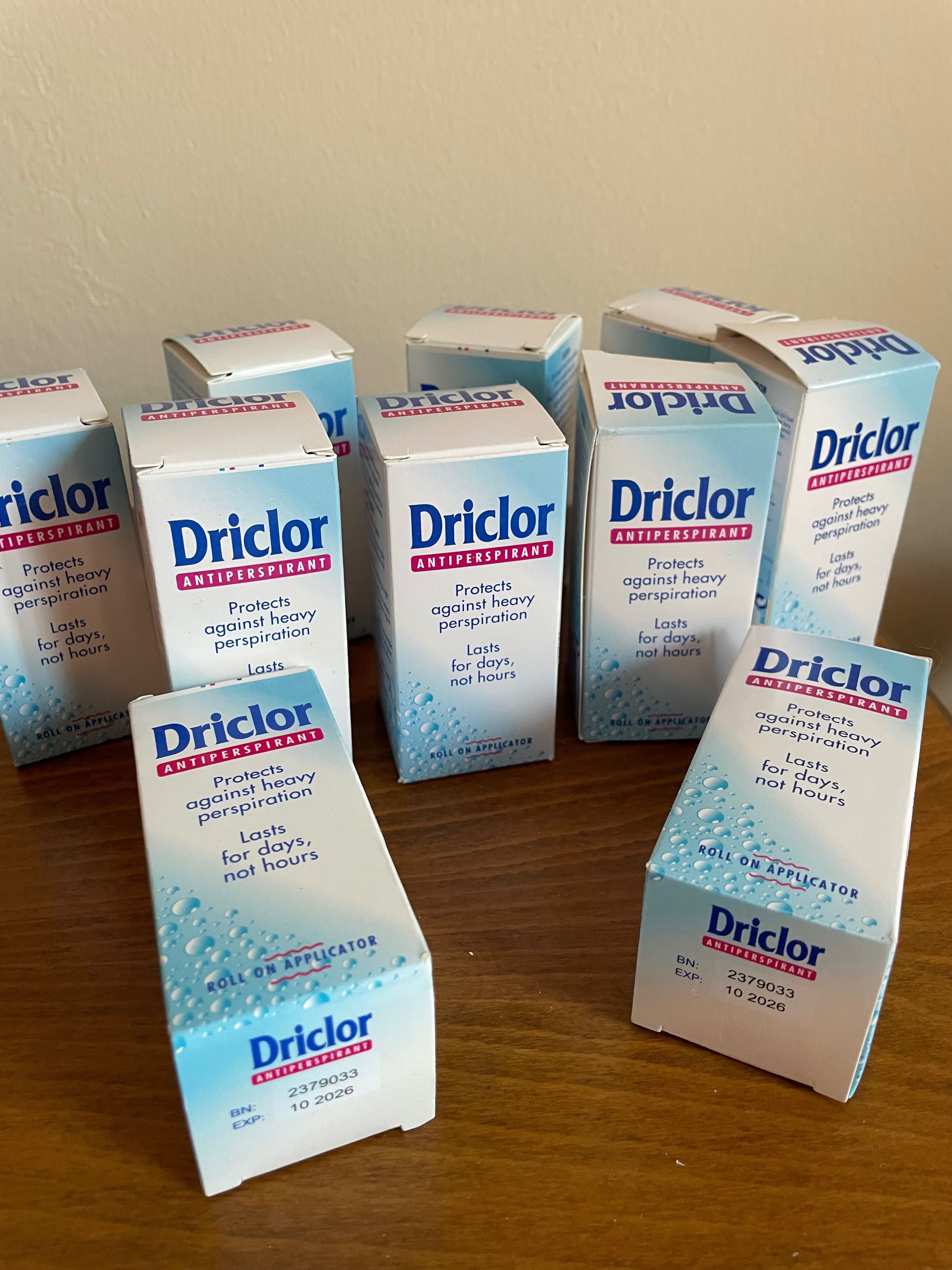 Driclor, антіперспірант