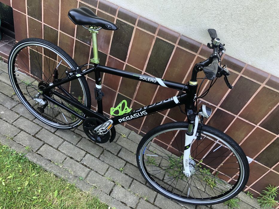 Rower PEGASUS, koła 28", aluminiowy