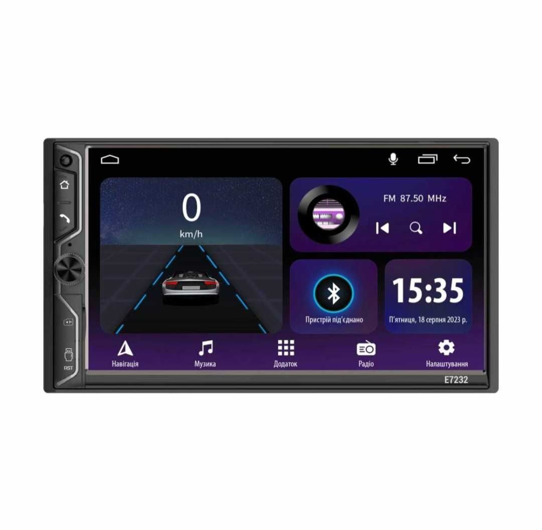 Автомагнитола Sigma E7232 ANDROID 10 2/32Gb 2Din