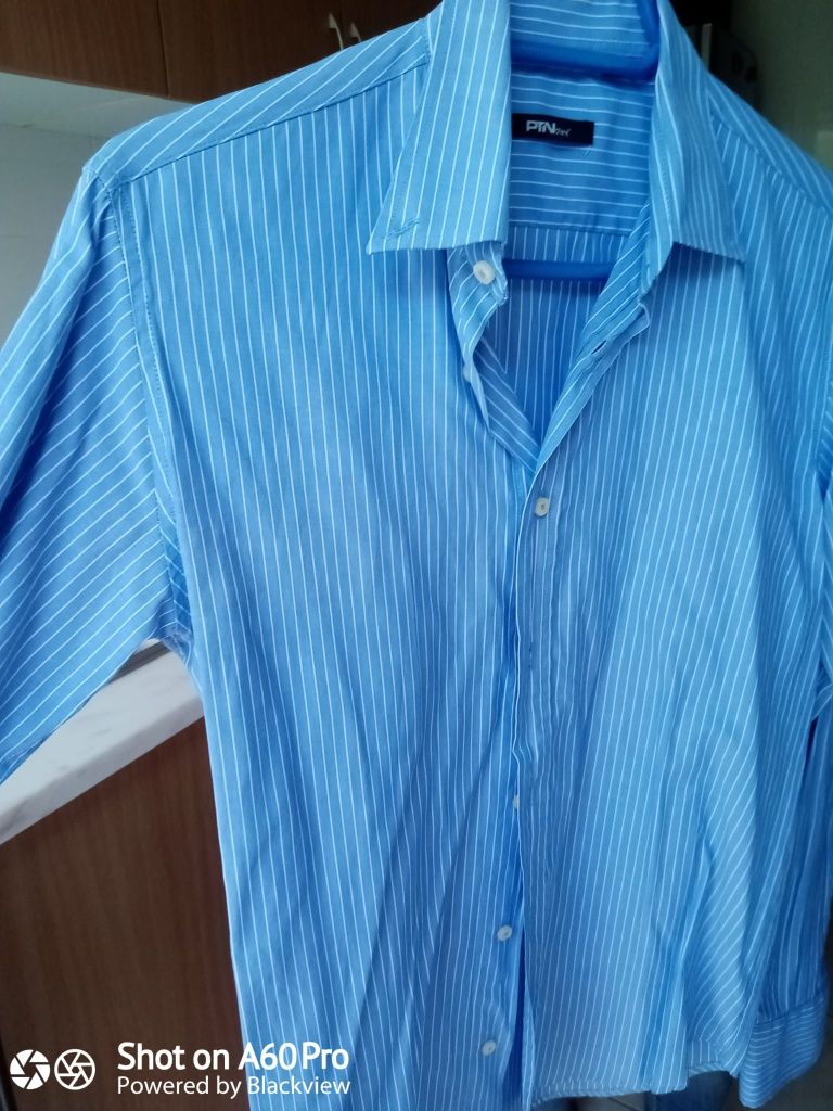 Camisa tam S, Slim Fit