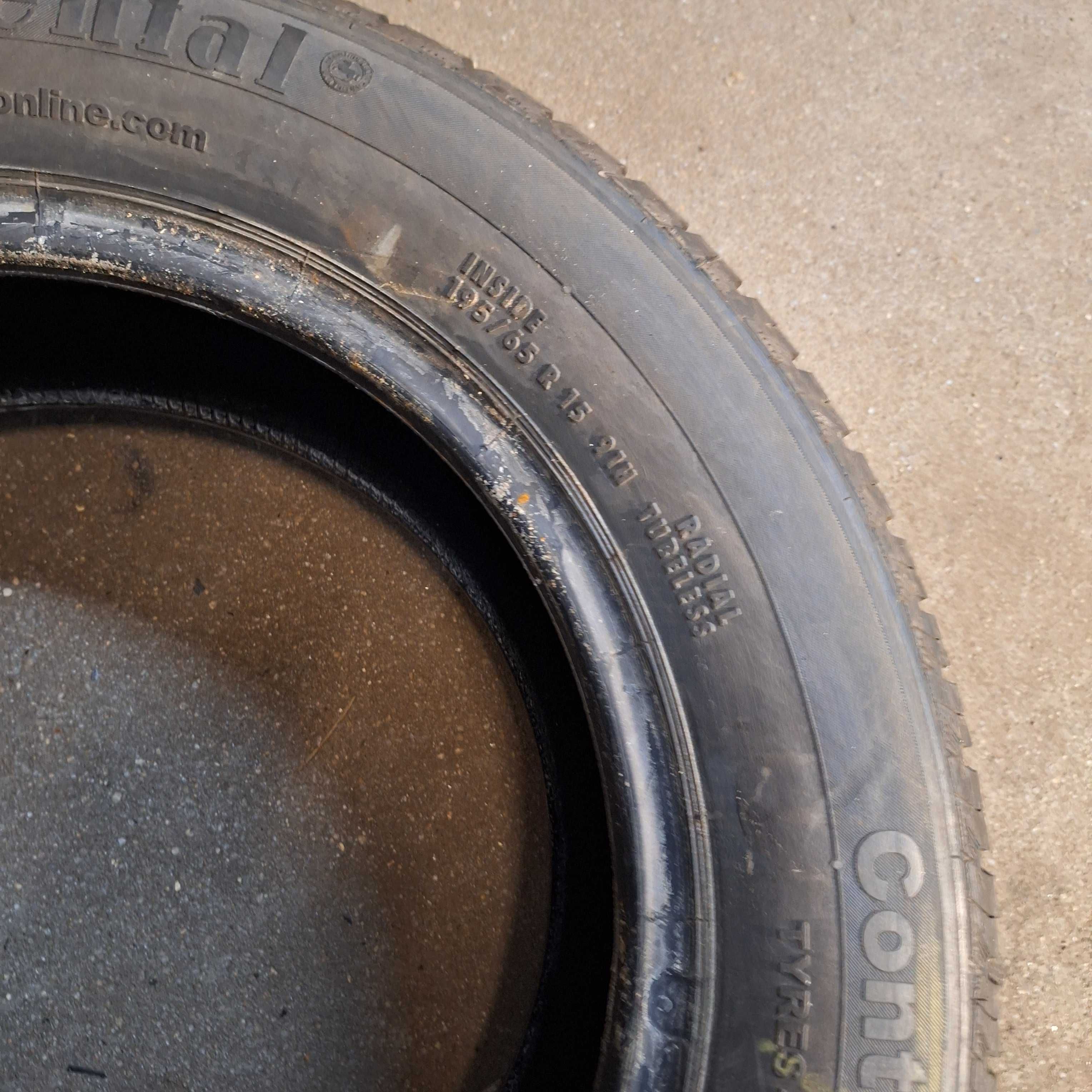 Continental ContiEcoContact 195/65R15 8mm bieżnika