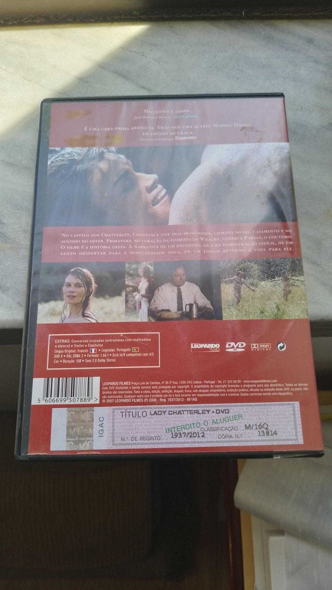DVD Lady Chatterley