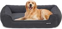 HMTOPE Legowisko dla psa, sofa dla psa L 110 x B 86 x H 26 cm