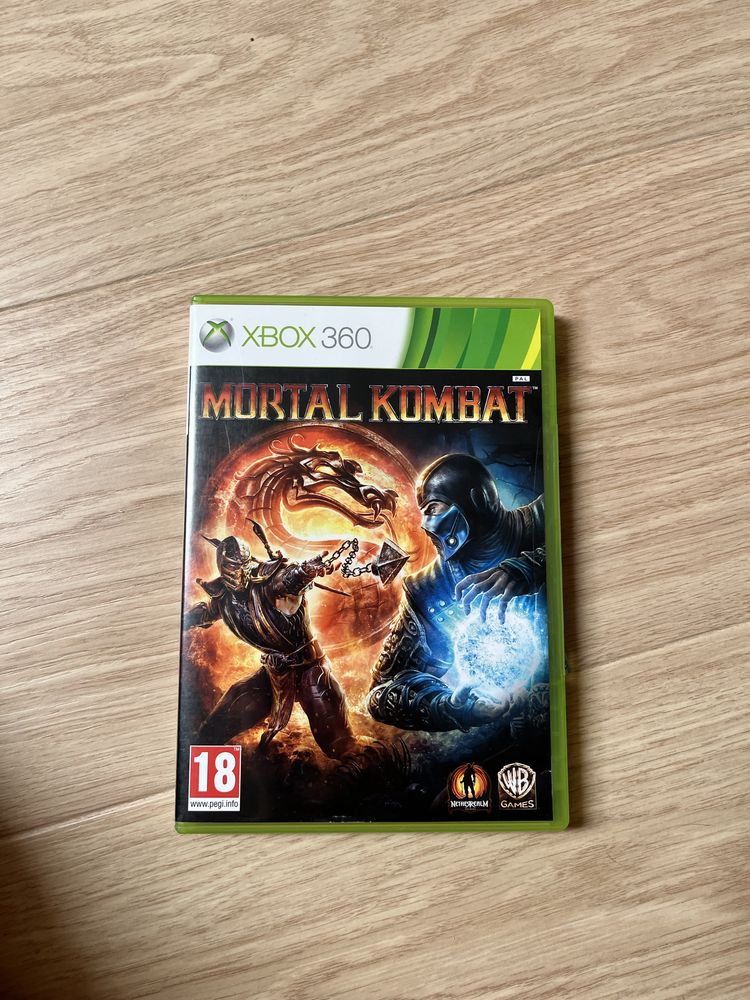 Gry Mortal Kombat 9 i Halo 3 ODST na Xbox 360 w bardzo dobrym stanie
