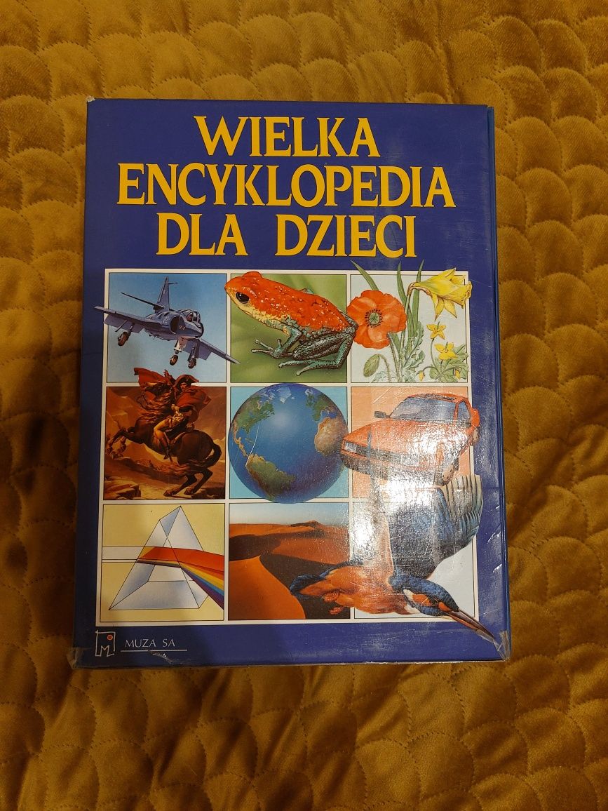 Wielka Encyklopedia dla dzieci 5 tomów