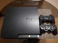 PS3 Slim 320gb +30игр Gta 5, San Andreas/Fifa 19/Mortal/Tekken/Metro
