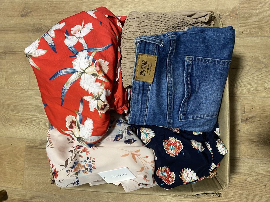 Mix 40 sztuk odzieży letniej/wiosennej M/L 38/40