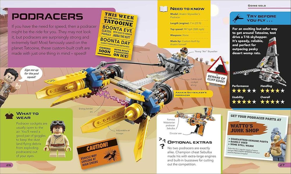 Книга LEGO Star Wars - Awesome Vehicles 2022 (b22sw04)