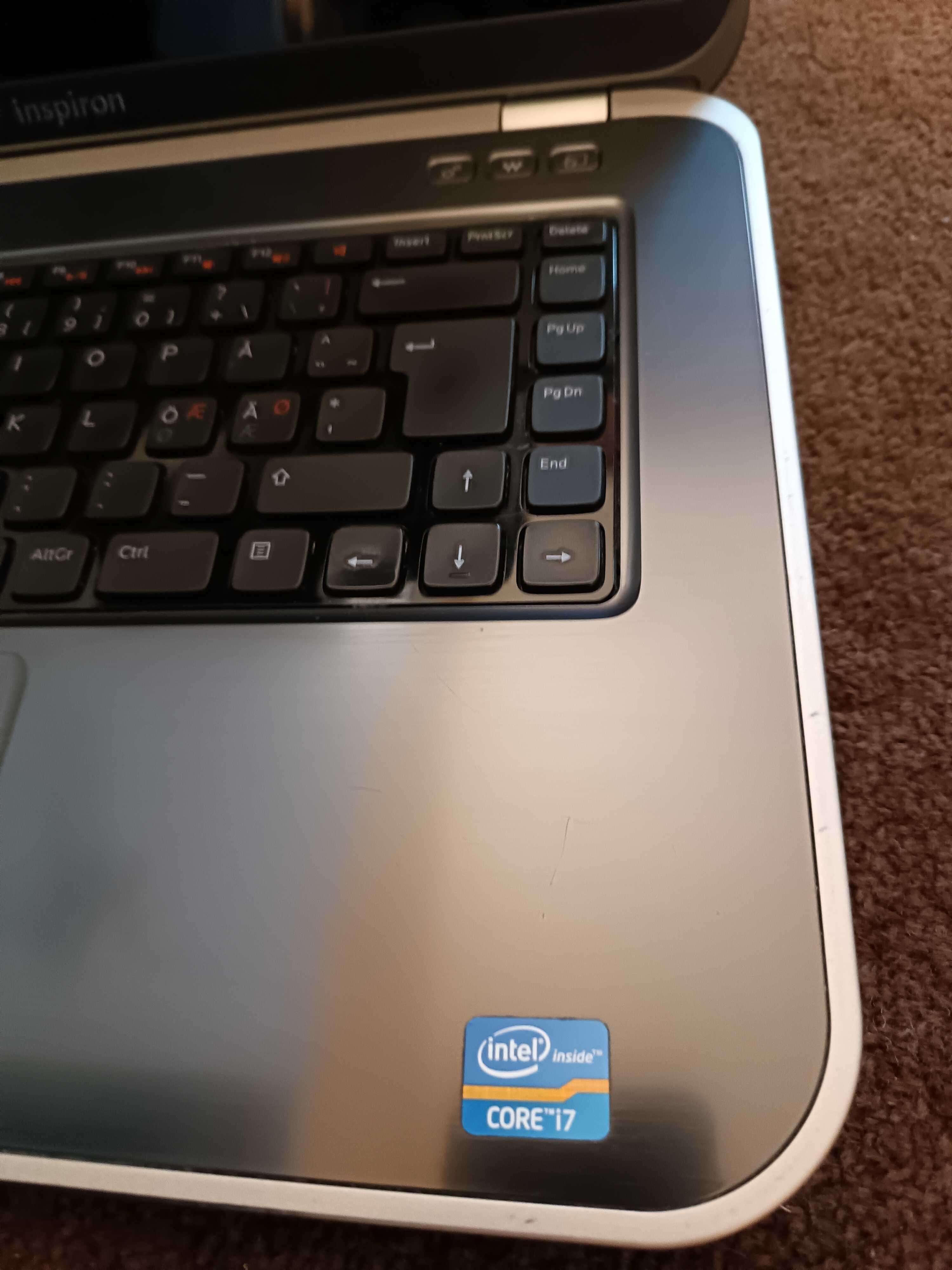 Dell Inspiron 5520 sprawny/core i7/15,6 cala/bez dysku, ramu i cd-romu