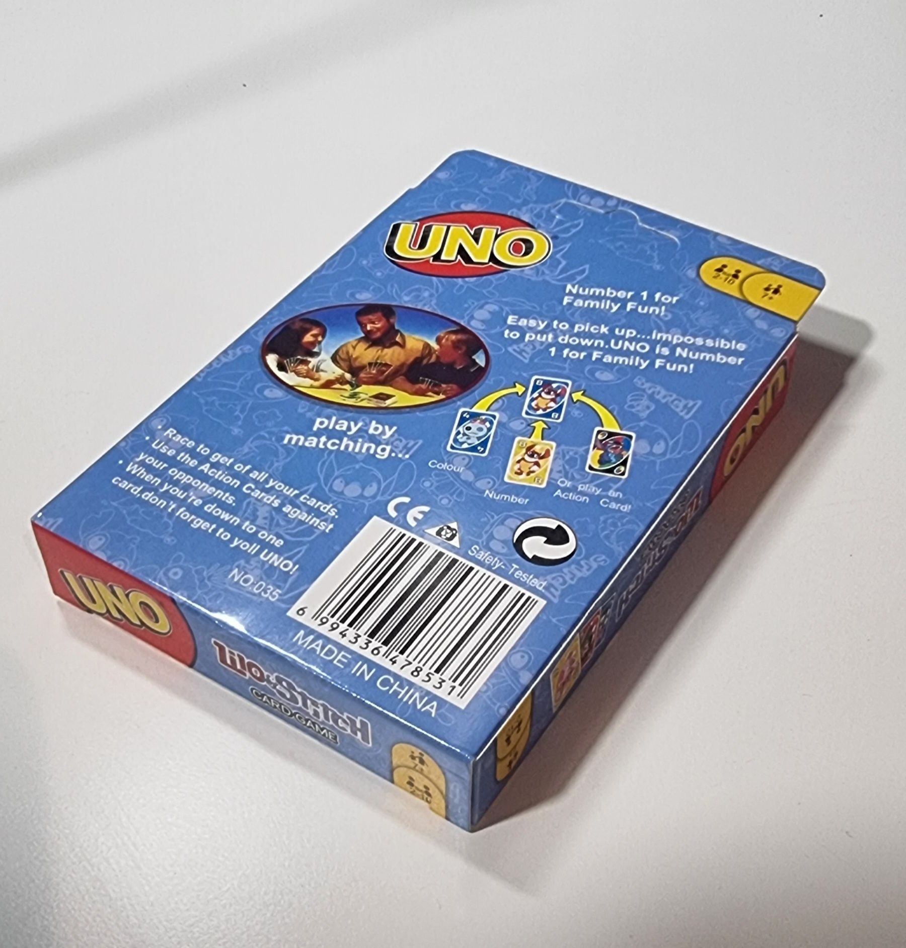 Jogo - Uno (Lilo e Stitch)