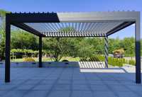 Pergola Aluminiowa Najmocniejsza konstrukcja wodoszczelna LED