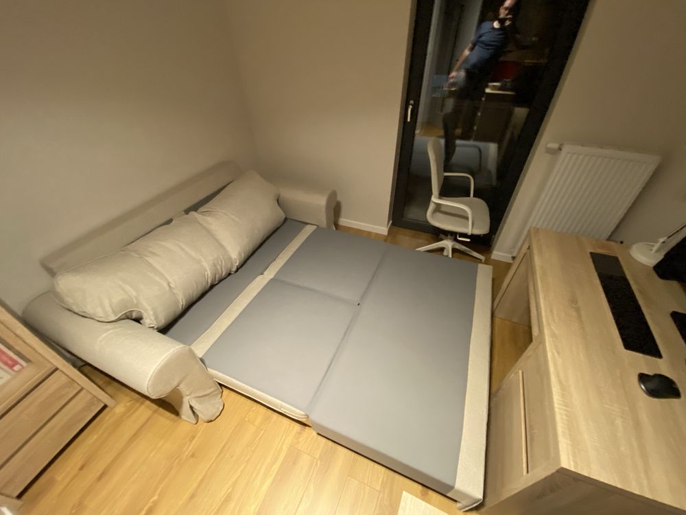 " Kanapa / sofa rozkladana / z pojemnikiem Ikea EVERTSBERG jak NOWA!