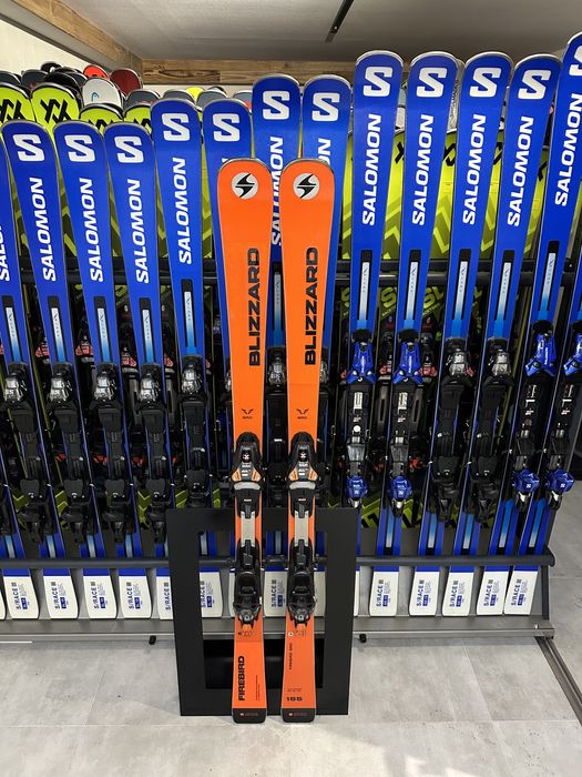 Narty Slalomowe Blizzard Firebird SRC 155 cm + Marker XCell 14 Demo GW