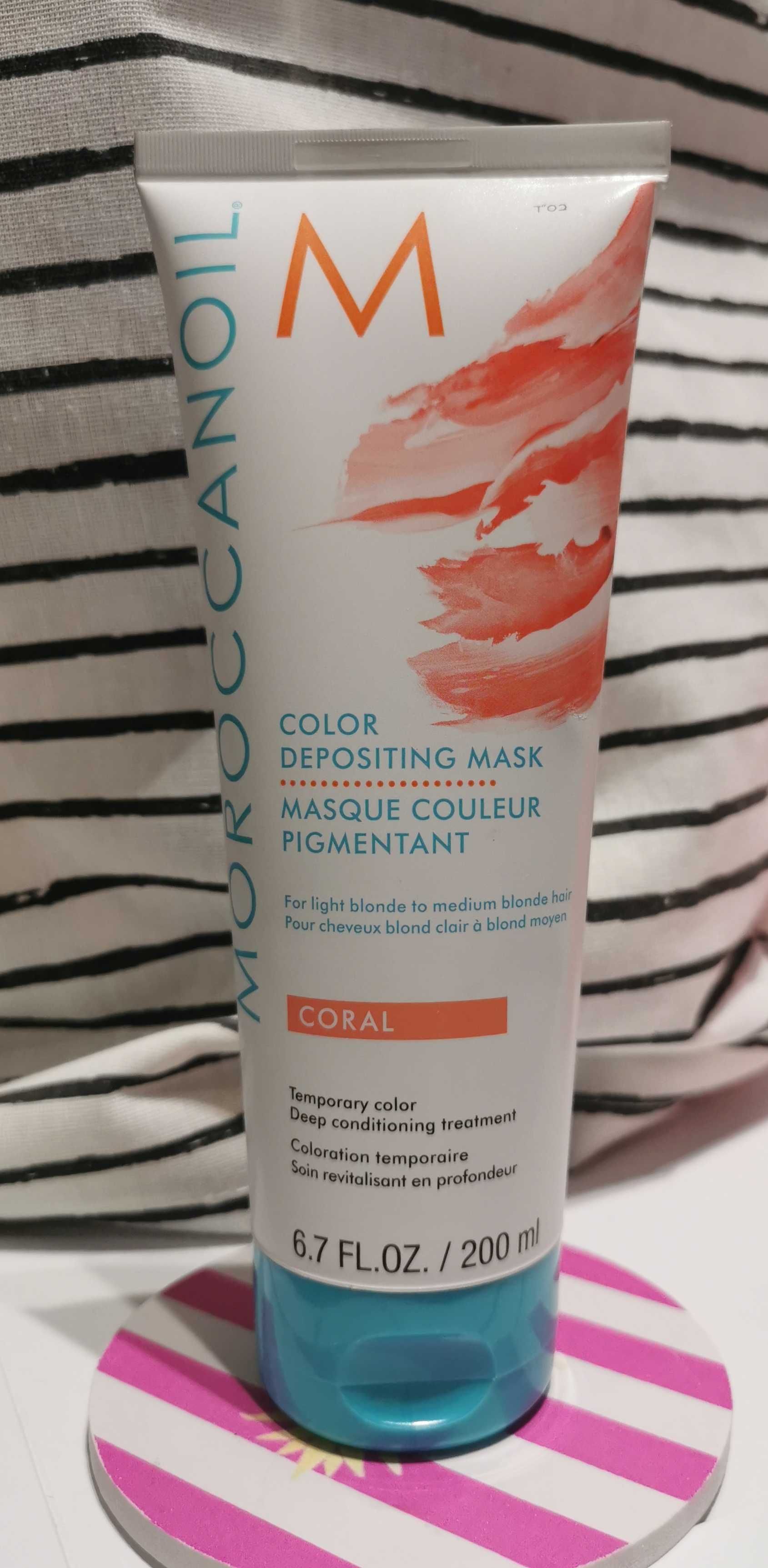 Moroccanoil Color Depositing Mask Coral maska koloryzująca używana