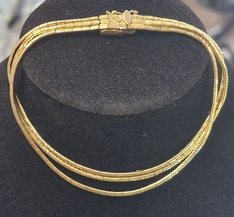 Piękna bransoleta o próbie 750 , wadze 19.92