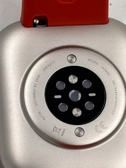 uszkodzony smartwatch amazfit bip 6 czerwony 340 mah bluetooth