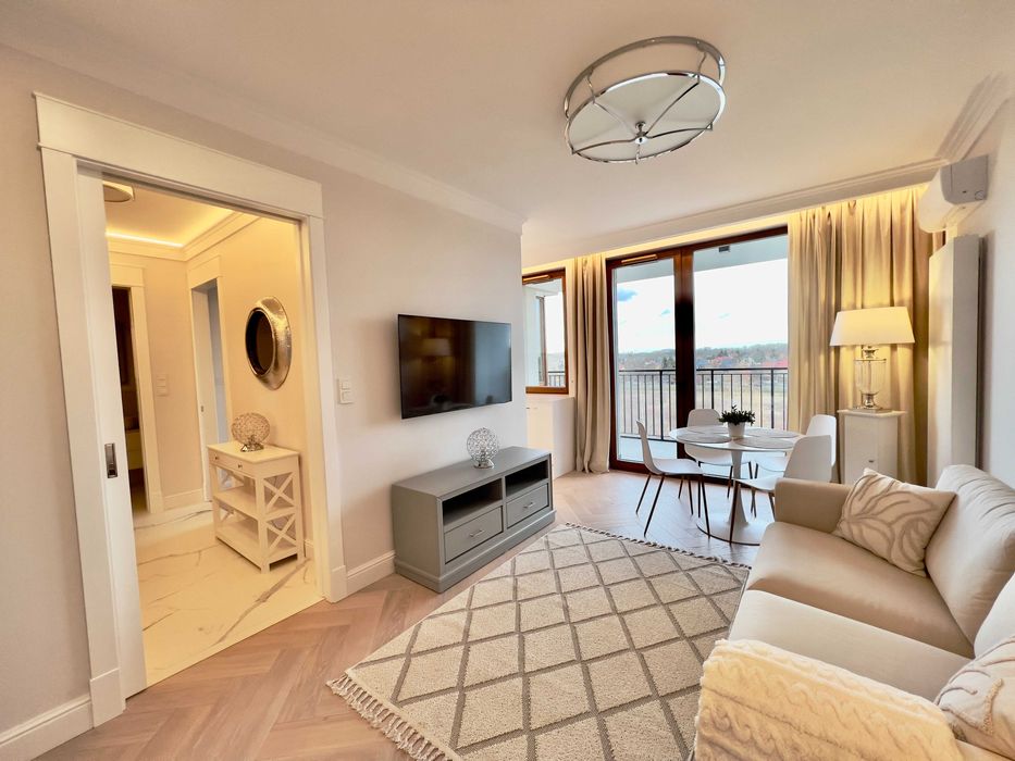 Wilanów Wysoki Standard Nowe Mieszkanie na Wynajem 
2 pokoje + Garaż