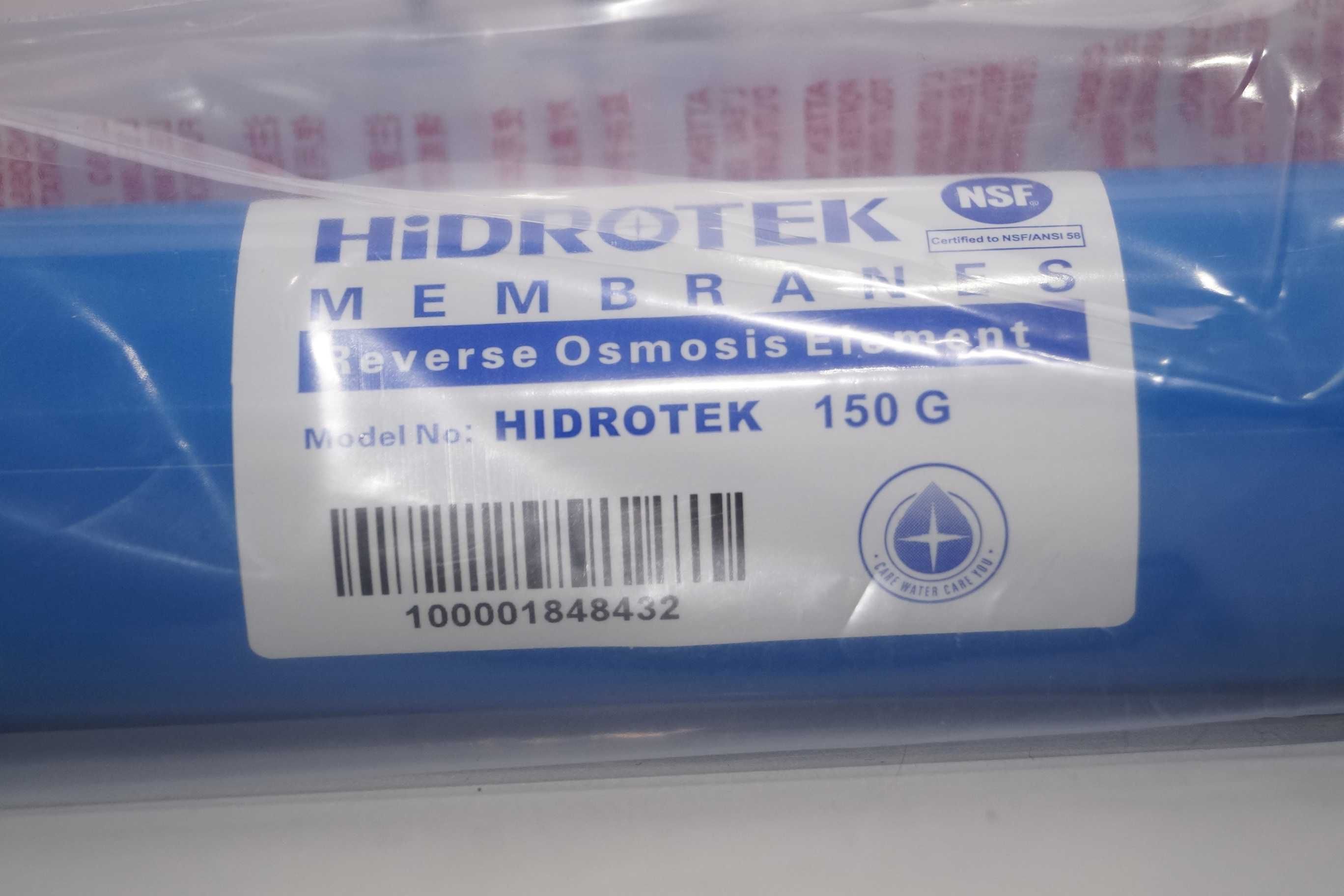 2 szt. Hidrotek Membrana odwróconej osmozy Wassertech 150GPD