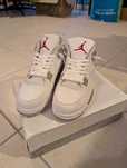 "Buty damskie Trampki" Jordan_4_Retro_White Oreo R.41