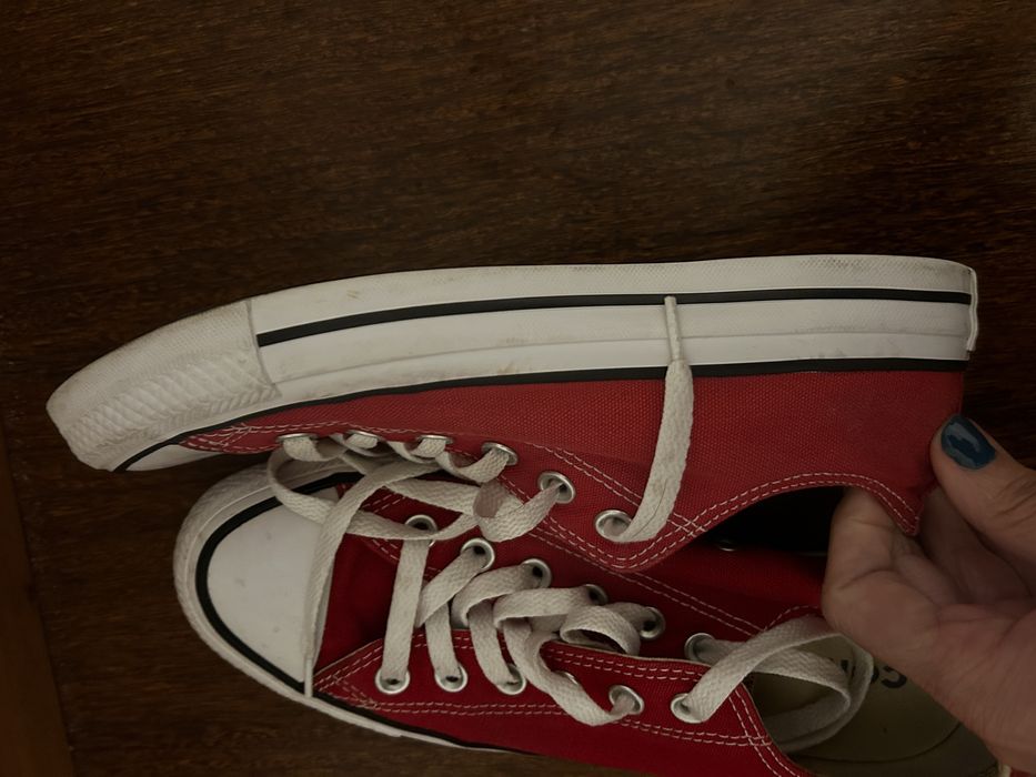 Converse all star vermelhas