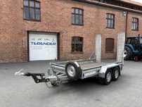 HUBIERE REMORQUES TPF350235  FV23% Import SOLIDNA Laweta Przyczepa Minikoparka DMC 3500KG Najazdy
