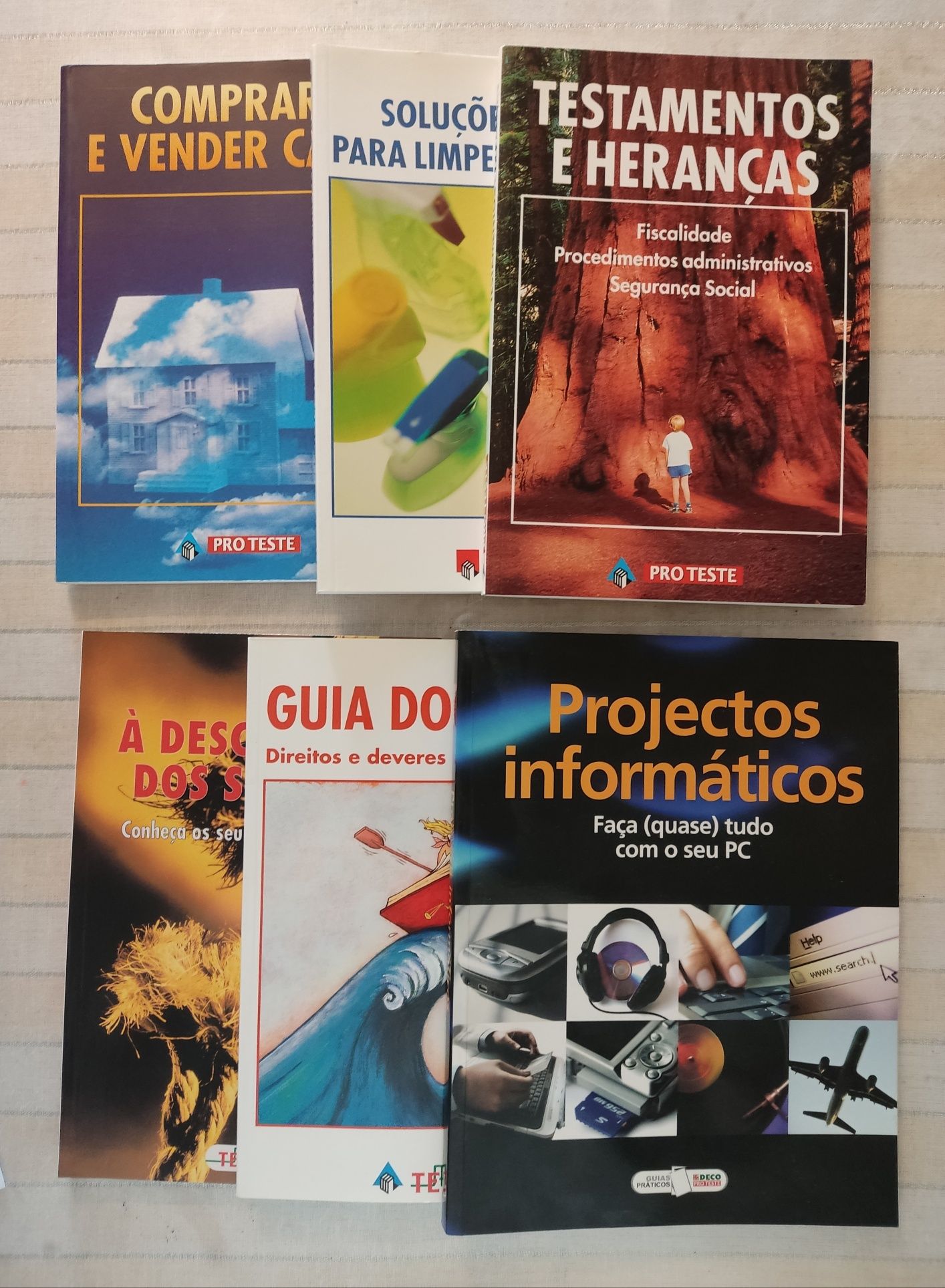 Colecção Livros "Deco Pro Teste"