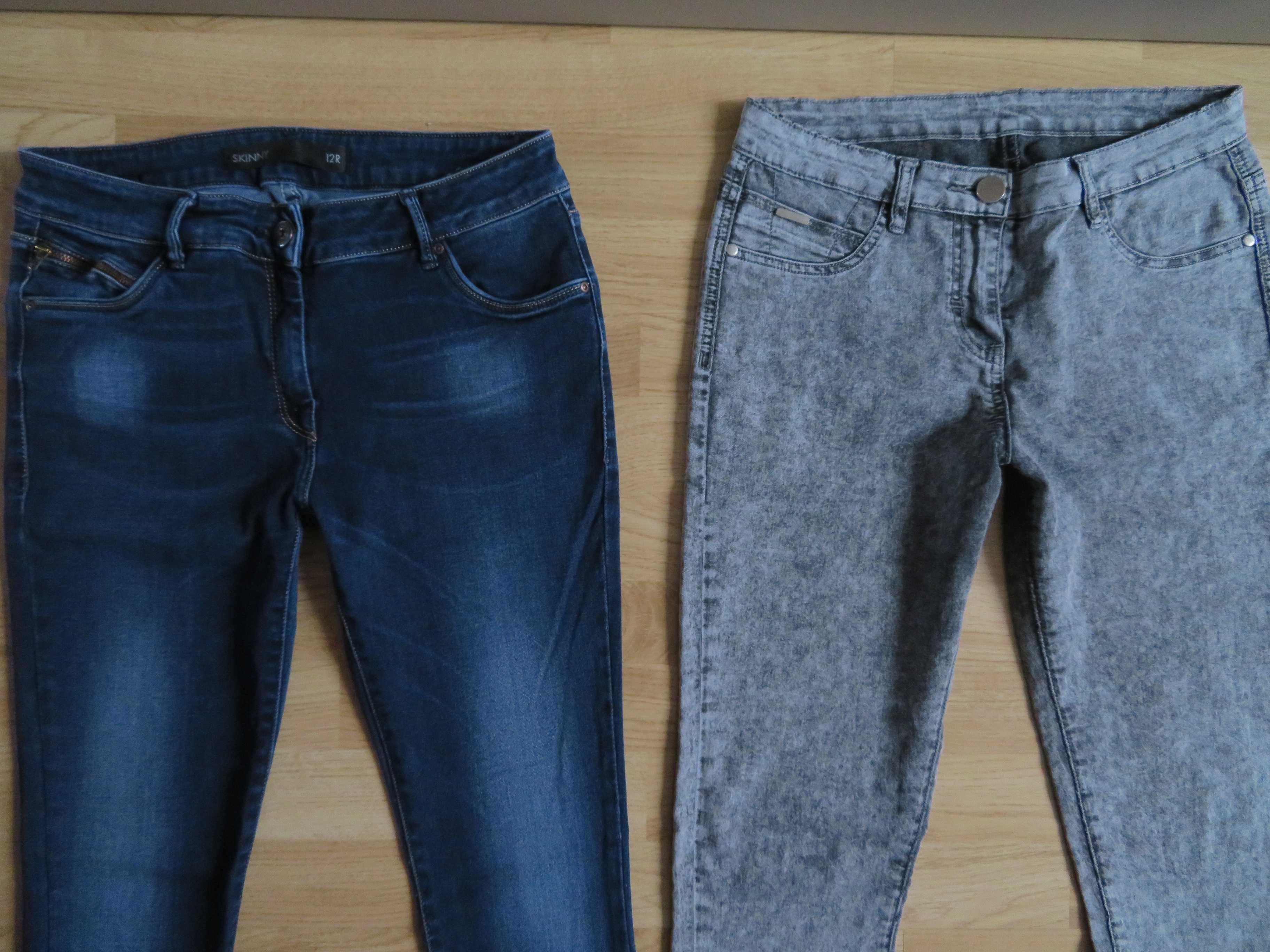 NEXT PREMIUM Zestaw spodnie dżinsowe jeansowe dżinsy damskie  38 (M)