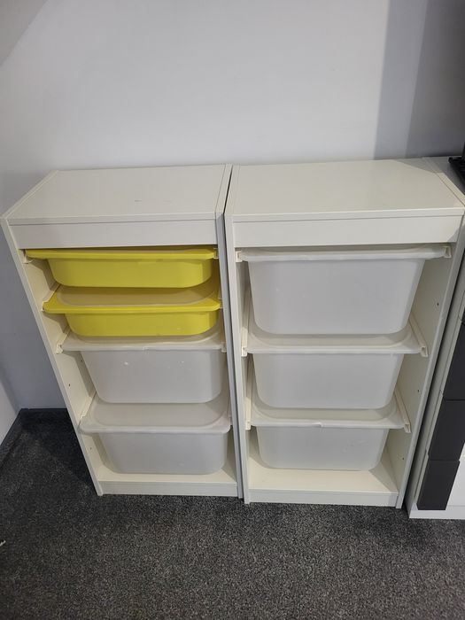IKEA TROFAST Regał z pojemnikami