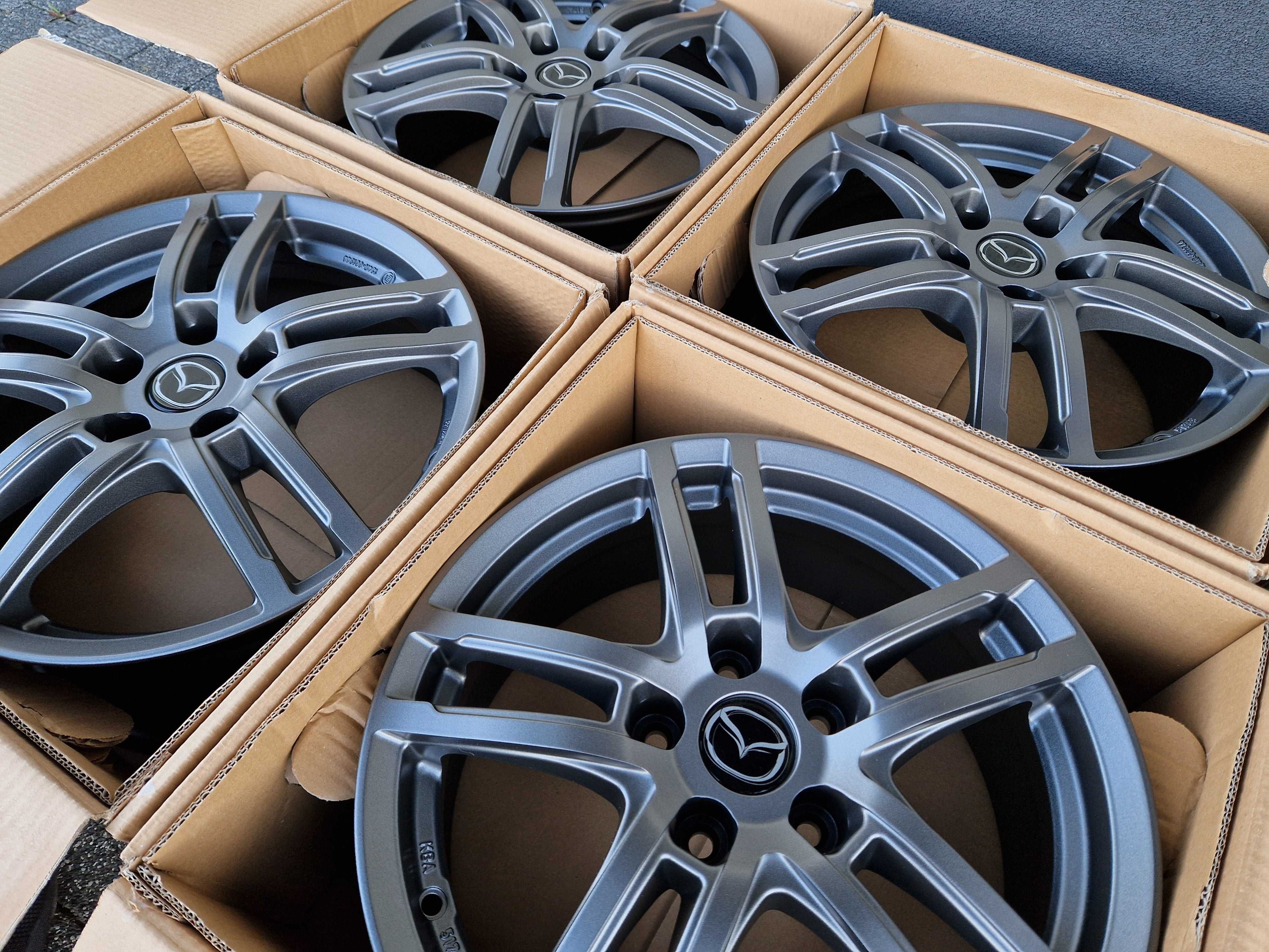 Felgi 17" MAZDA 3, 5, 6, CX-3, CX-30, CX-5 CX-7 MX-5 Premacy 5x114,3