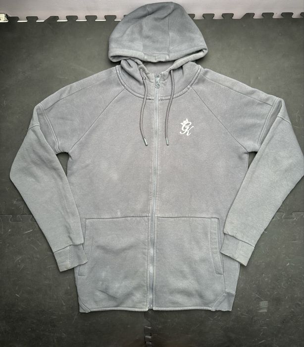 Bluza z kapturem rozpinana sportowa Gym King unisex